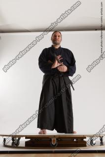 standing samurai with sword yasuke 01c